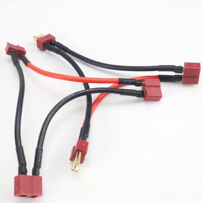 Connettore maschio a femmina 14AWG/16AWG 10CM Adattatore batteria Serie Y Forma Cavo di collegamento per elicottero Rc Spina a T