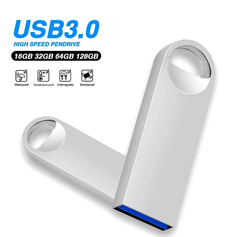 3.0 chiavetta USB 128GB 64GB 32GB 16GB 8GB Memory Stick Pendrive 64GB 128GB 3.0 chiavetta Usb ad alta velocità 64GB Pen Drive regalo