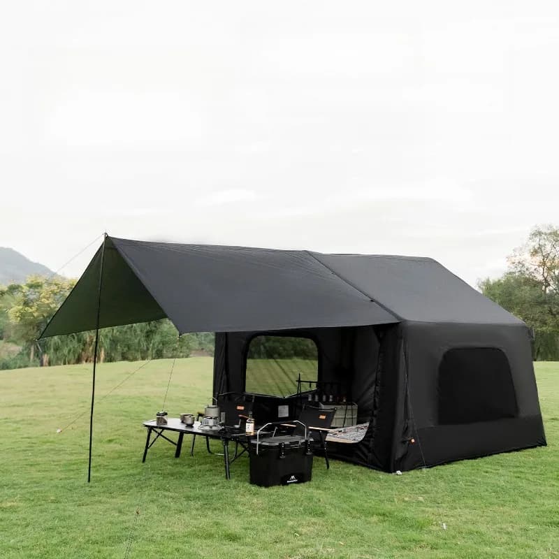 Tende Gonfiabili in PVC per Esterni, Tenda Impermeabile e Resistente ai Raggi Solari, Rinforzata e Resistente all'Usura, Riparo per Campeggio e Picnic con Ampio Spazio