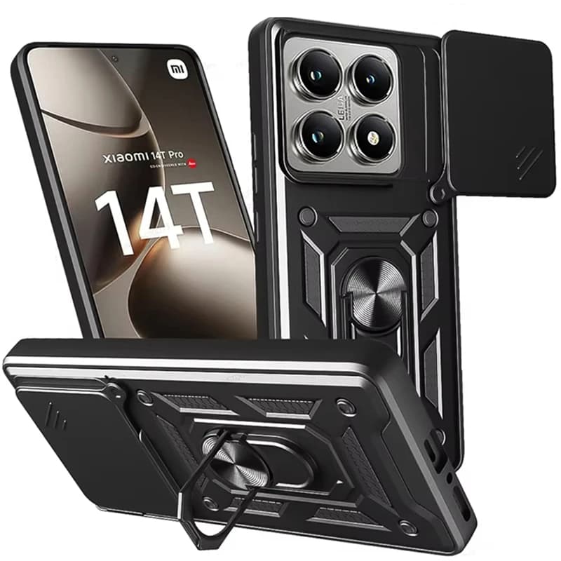 Protective armor protective housing for camera lens for Xiaomi Mi 14T Pro 5G Military grade bumper ring cover for Mi 14T 14 T 5G