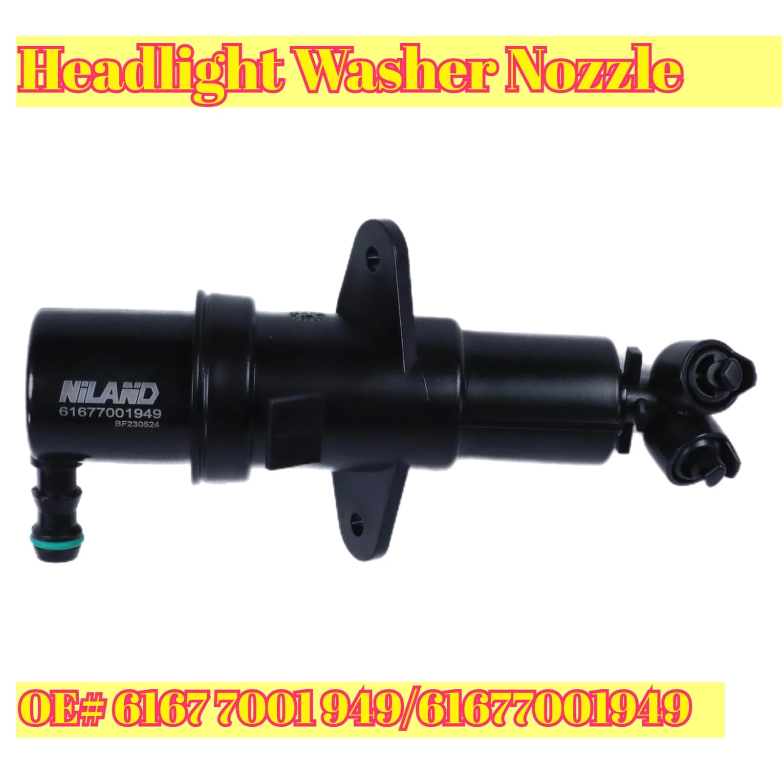 Ugello lavafari 61677001949 lato destro/sinistro per BMW E65 E66 E67 730d 730i 740d 760i 745Li 745i 760Li 760i 2000-2008