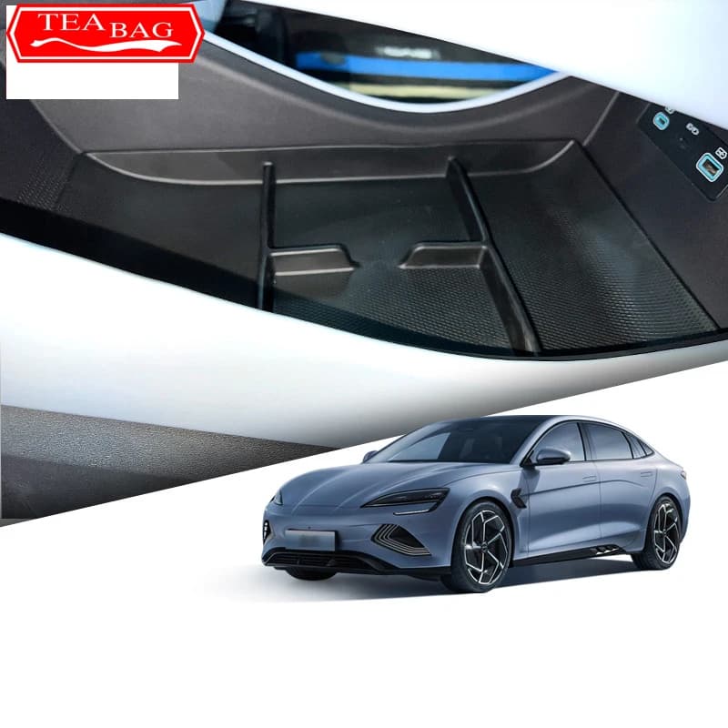 Per BYD Seal Atto 4 EV 2022 2023 Car Styling Under Center Console Organizer Storage Box scatola di immagazzinaggio interna accessori Auto