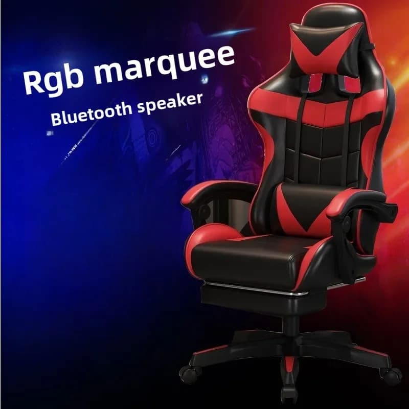 Sedia da Gaming Serie Pro, Sedia Ergonomica da Ufficio per E-Sports, LOL, Streaming, Uso Domestico, Arredamento per Ufficio