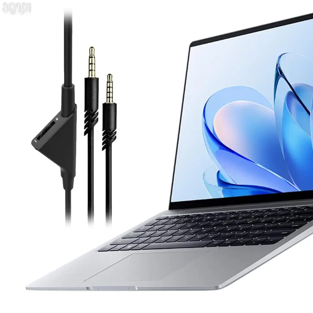 Replacement cable from 2.0M/6.5 feet with 3.5mm Jack headphone cable for PC PS4 etc. for Astro A10 A30 A40 A50 headphones
