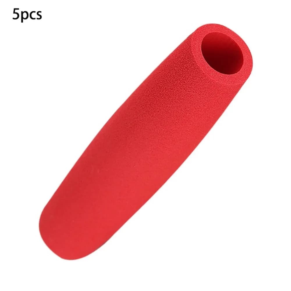 5PCS Ergonomic Anti-Slip Foam Grip Tubing Flexible Durable Crochet Hook Grips Comfortable Cutlery Padding Elder