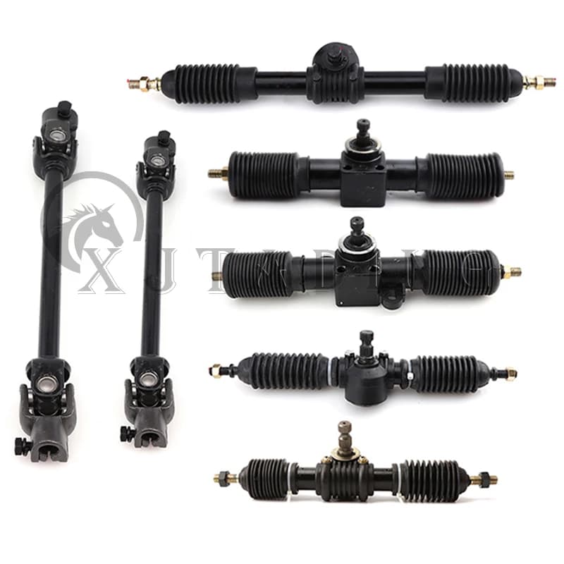 Go Kart 300mm 320mm 420mm Servosterzo Cremagliera Pignone Assy Misura Per Il FAI DA TE Cina ATV Karting UTV Buggy Quad Bike Accessori