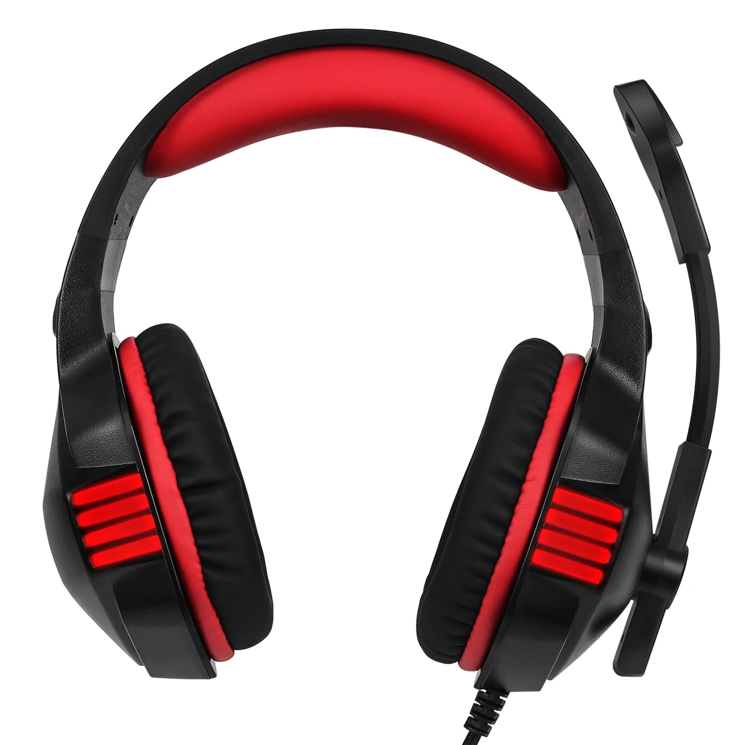 Gaming Cablate V3 Headphones with Removable Microphone, LED Light and Audio Stereo for PS4, PC, Xbox One, Switch, PS5 Controller