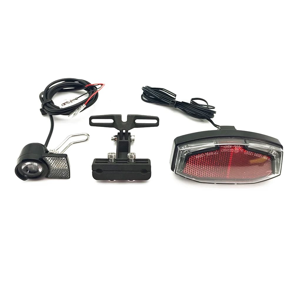 Luci anteriori e posteriori per bicicletta elettrica ebike 6V 12V 36V 48V 52V 3W TSDZ2, TSDZ2B, TSDZ8