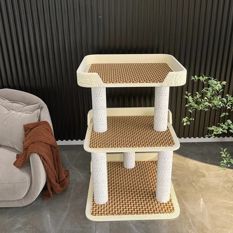 Accessori per la casa: Scaffali di lusso, Torre per gatti, Castello, Tiragraffi, Lettiera, Torre per gatti in legno, Drapak Dla Kota, Giocattolo per gatti