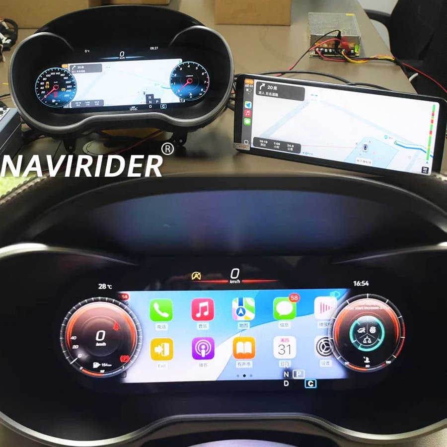 Dashboard for Mercedes Benz GLC Class C 2015-2018 NGT 5.0 LCD screen 12.3 "Update Smart Cluster Tachometer Tool Cluster