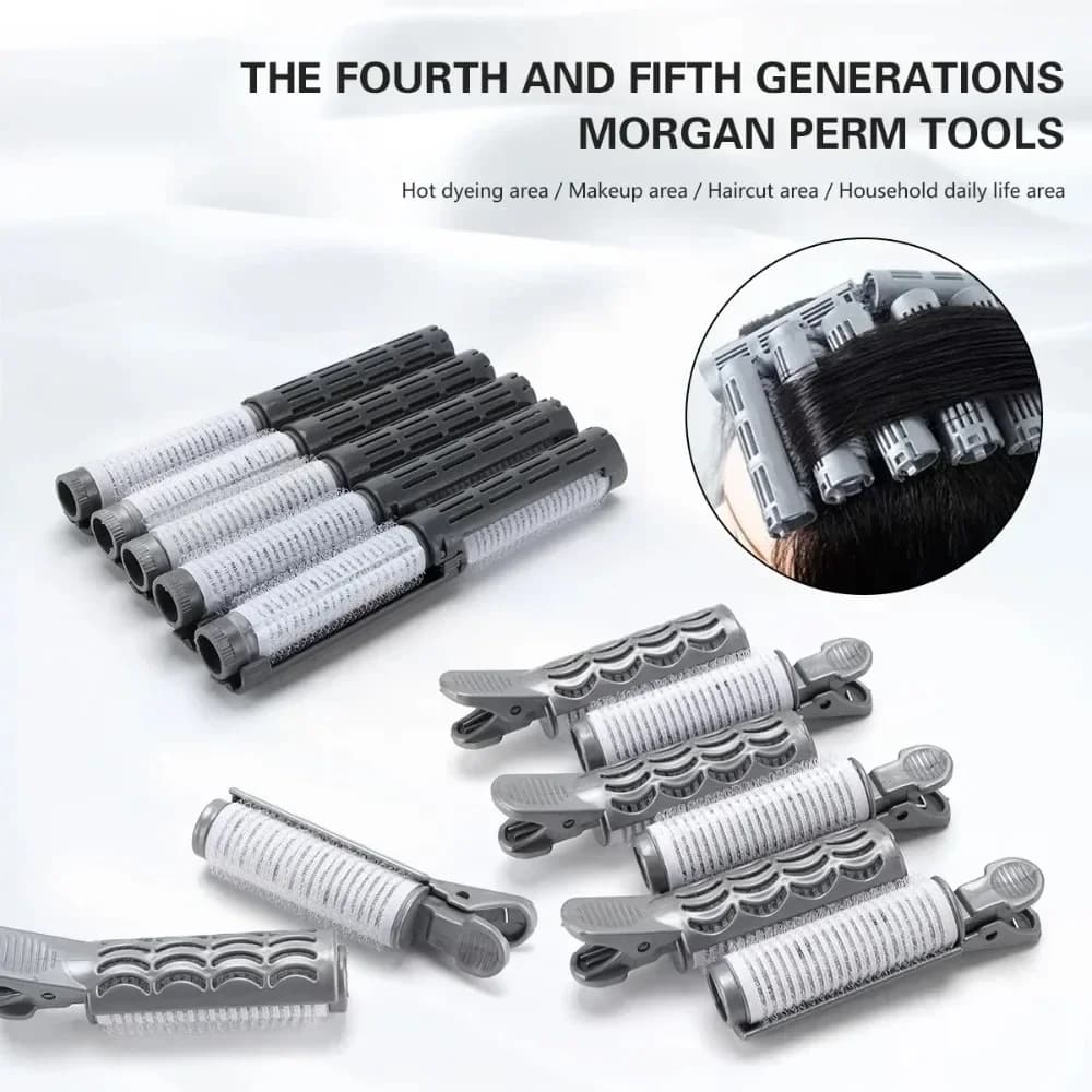 16/20/Set Capelli Permanente Rotolo Soffici Perming Rod Rullo Dei Capelli Bigodino Kit Perming Aste Bigodini Parrucchiere Strumento Per Lo Styling Dei Capelli Per Il Salone