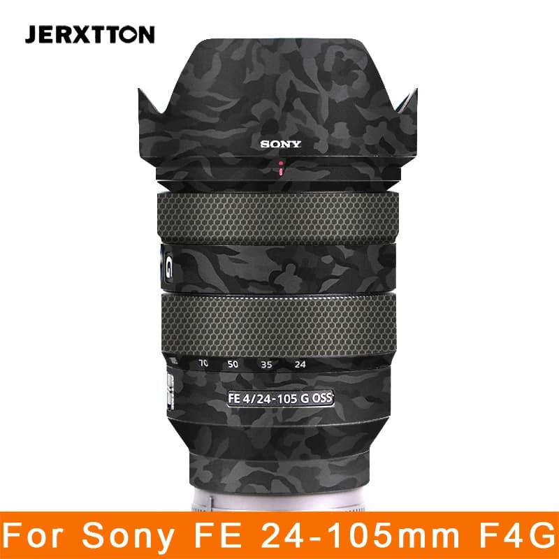 FE 24 105 F4 3M Vinile Wrap Decal Pellicola Della Pelle Anti-graffio Obiettivo Della Macchina Fotografica Corpo Adesivo Protettivo per Sony FE 24-105 F4G 24-105mm F/4