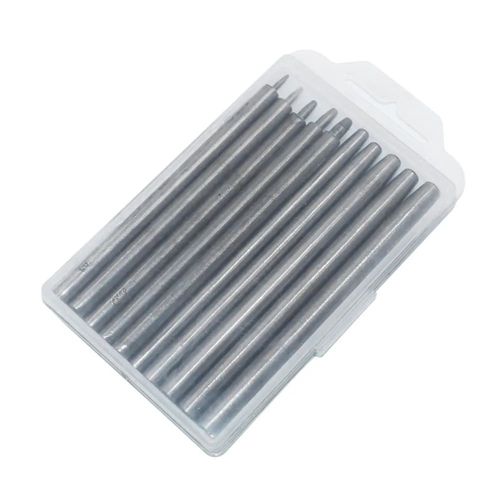 10Pcs Hole Punch Professional Round Hollow Cutter for Belt Watch Band Strap Gasket Rubber Vinyl Fabric Hole Chisel Tool