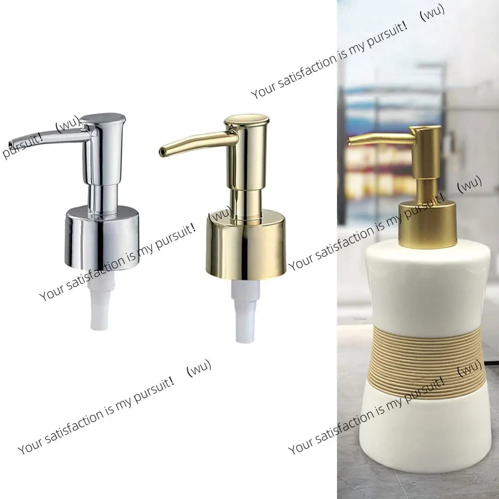 Testa dell'ugello della pompa del sapone, pompa per lozione in plastica a 28 filettature, accessori per il bagno dell'erogatore di sapone liquido