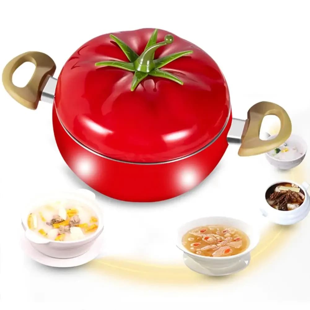 Creative fruit-shaped pot non-stick in aluminum kitchen pan Set of cooking pots