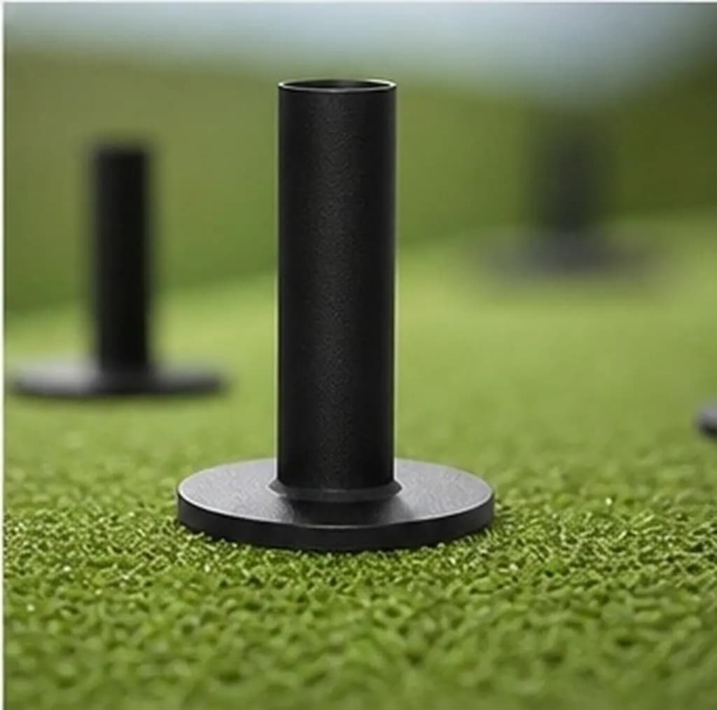 4Pcs Golf Rubber Tees Replacement for Practice Mat High Elasticity Tall Tee Holder Driving Range Simulator Mat Indoor Outdoor