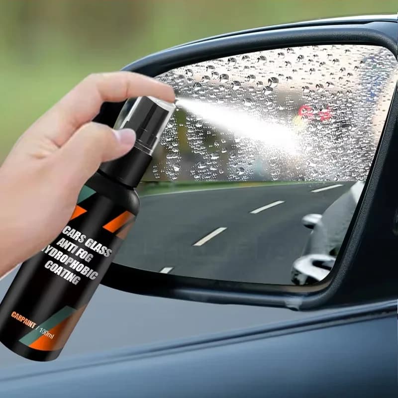 Car Glass Rain Water Spray Repellent Nano Coating Hydrophobic Agent Waterproof Film Oil Removal Agent Auto Glass Film