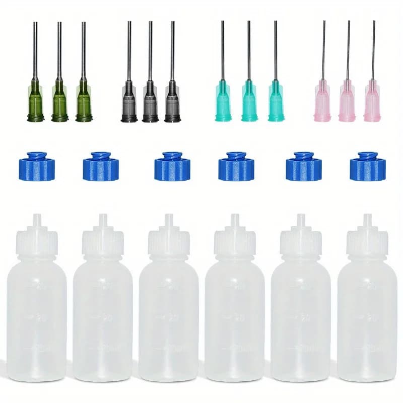 Precision Tip Applicator Bottle,Liquid Dispenser Bottle,Glue Applicator Bottle,for Oil,Wood Glue,Paint,Crafting Fine Dispenser