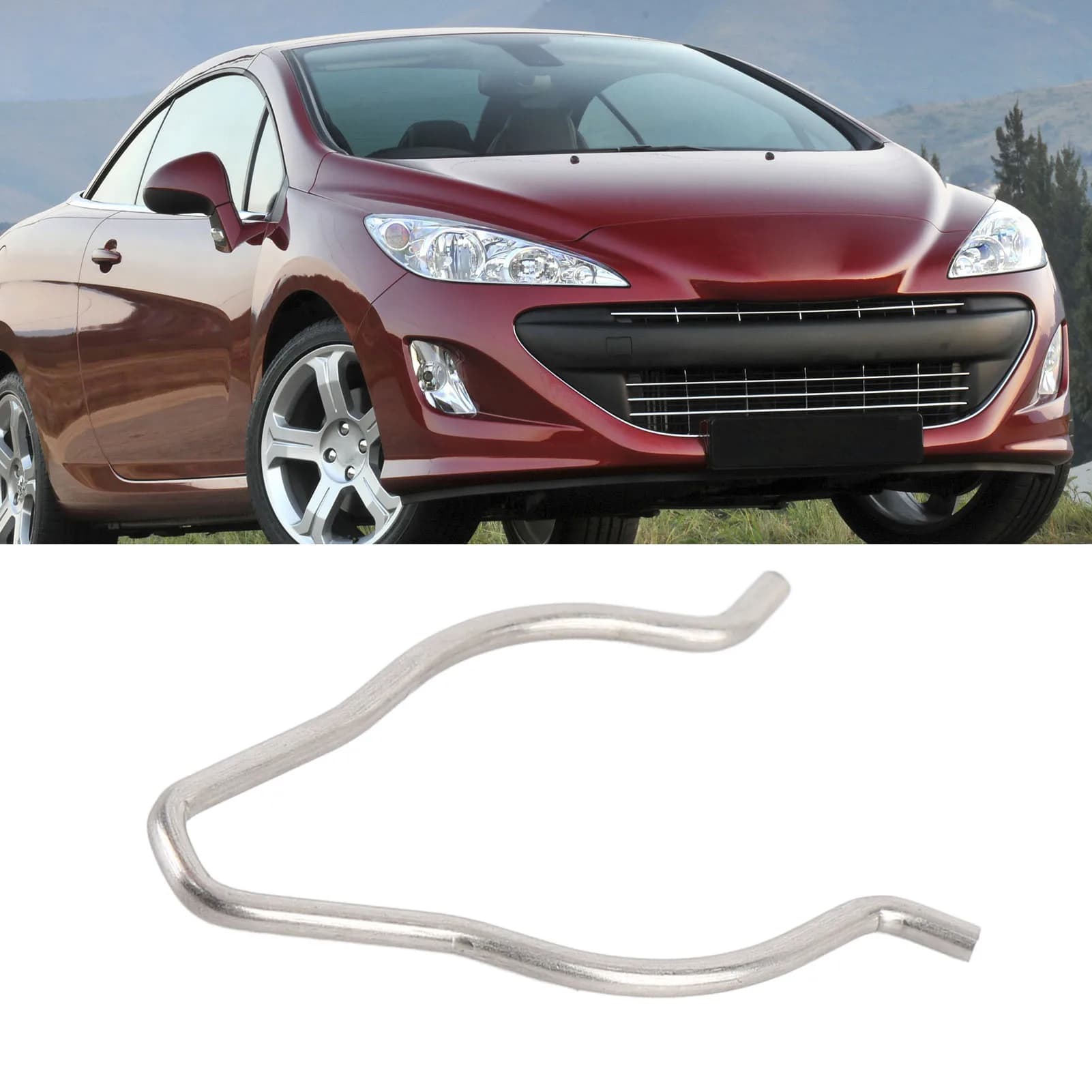 Clip per Tubo dell'Acqua di Raffreddamento 11537548652 in Metallo per Prevenire Perdite 1319N5 11537548652 Ricambio per C3 II C4 III