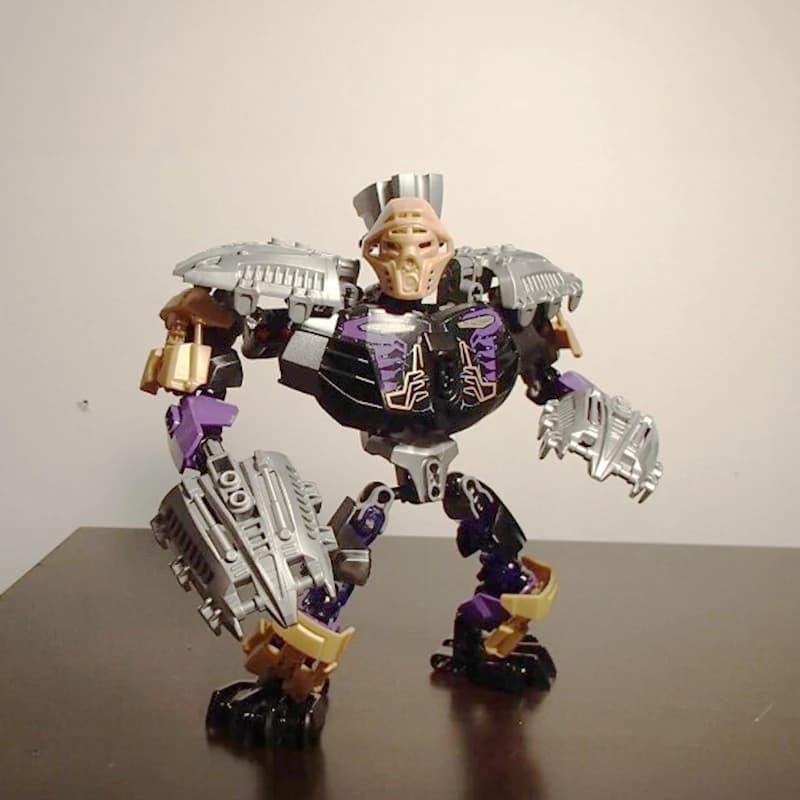 NUOVO Set di Costruzioni Bionic Hero Star Warriors 2in1, Robot Soldato Maestro della Terra Onua, Giocattolo per Bambini e Ragazzi