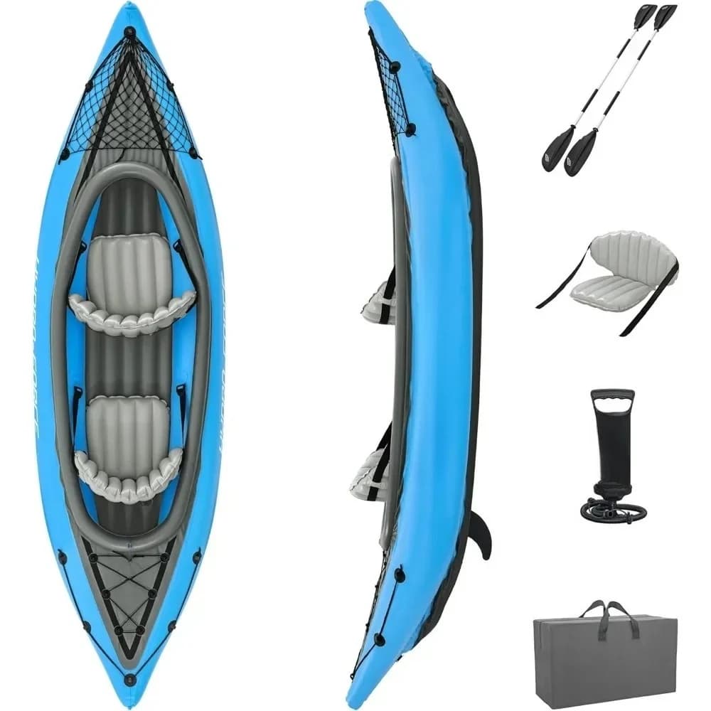 Set kayak gonfiabile | Include sedile, pagaia, pompa manuale