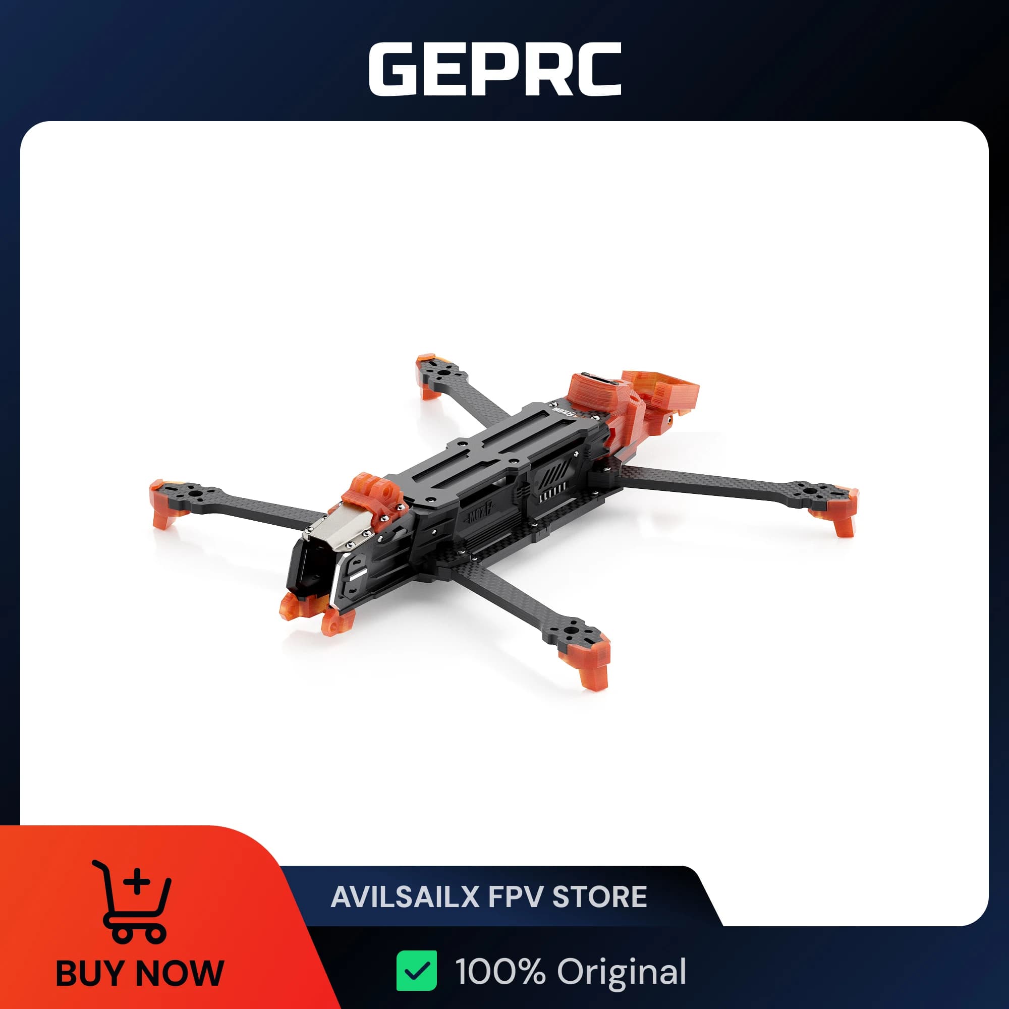 GEPRC GEP-MOZ7 V2 Parti telaio Base accessorio elica Quadcopter FPV Freestyle RC Racing Drone MOZ7 V2