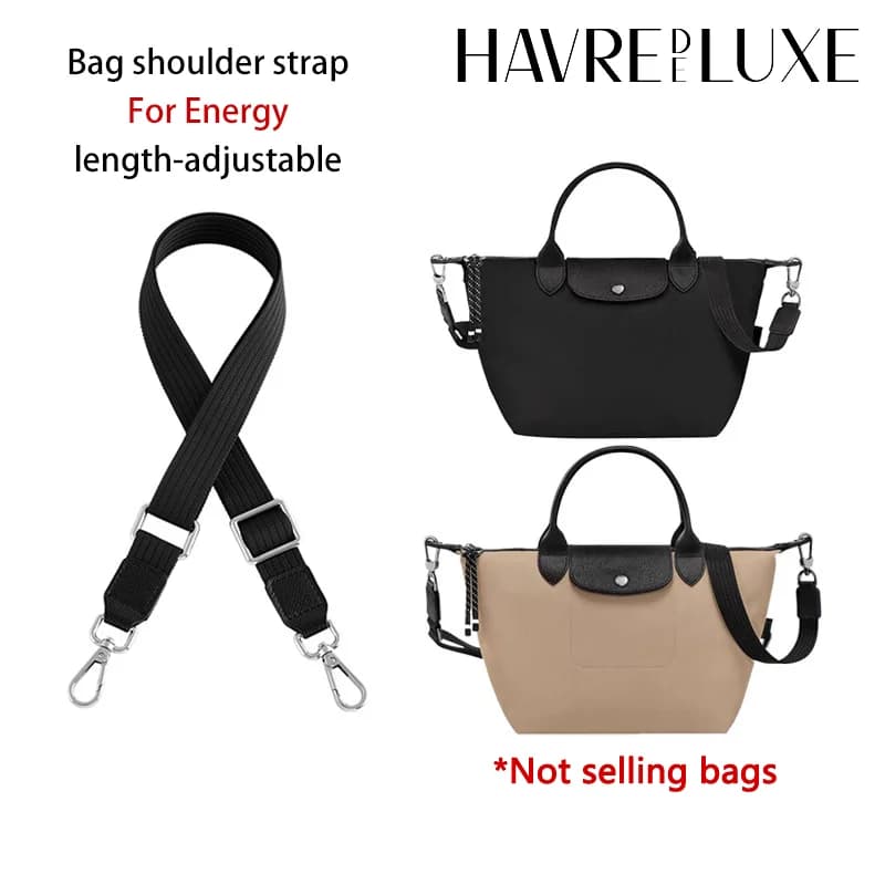 Tracolla in tela per borsa Longchamp Energy S, accessorio di modifica resistente e alla moda senza foratura, accessori per borse