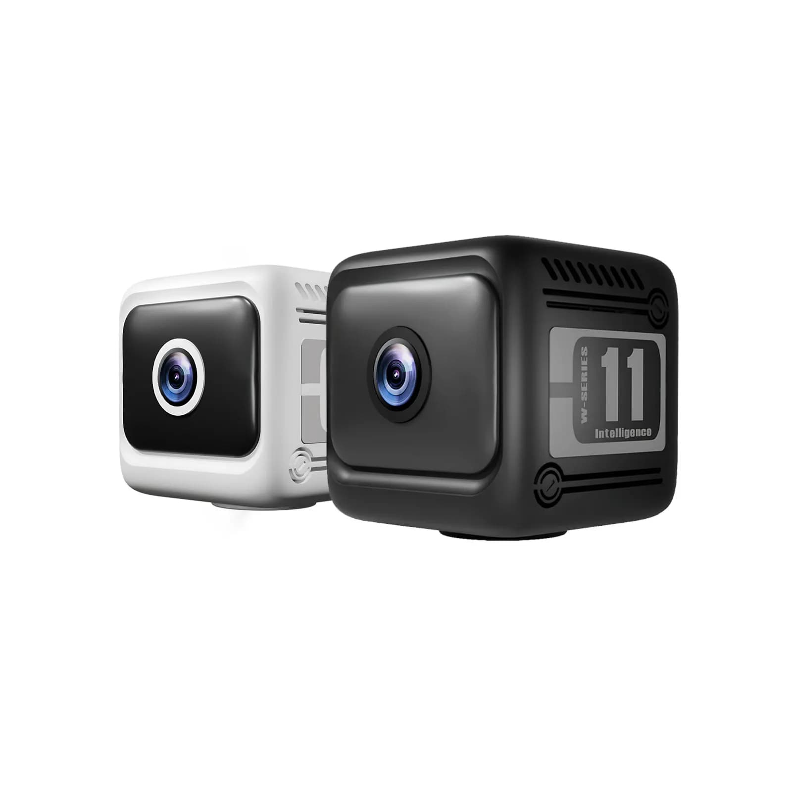 Mini Telecamera di Sicurezza WiFi 1080P HD con Visione Notturna e Angolo Ampio per Monitoraggio Esterno e Domestico
