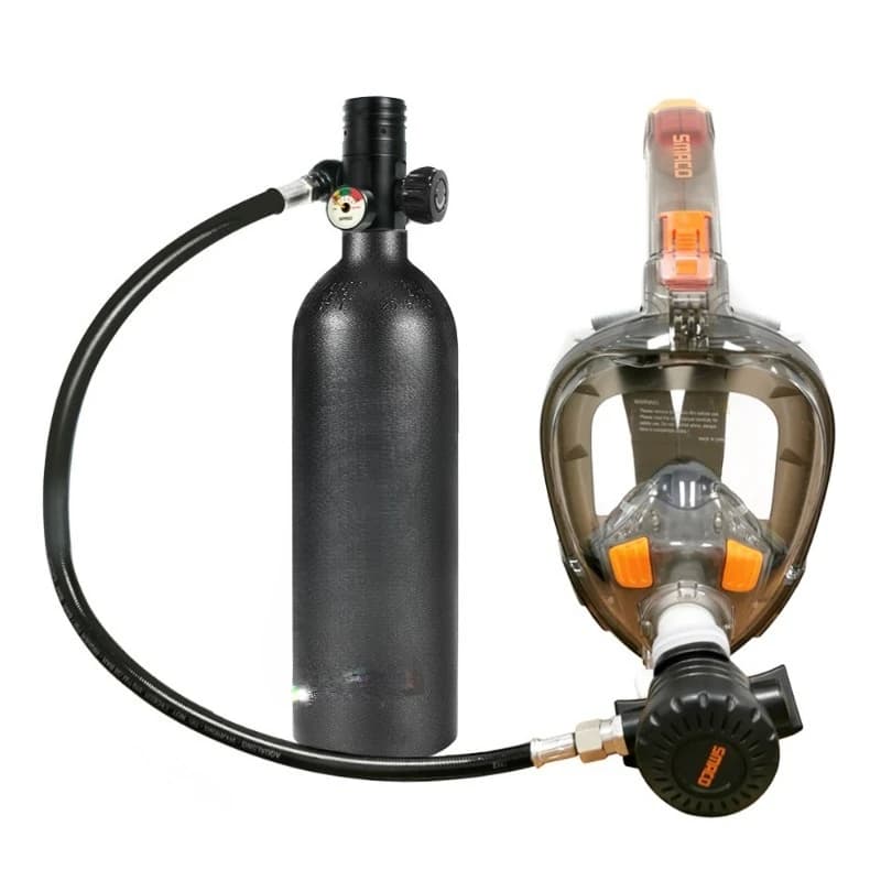New Underwater Mask Full Face Snorkeling Mask with Clear View Anti-snatch Breathable diving equipment for adults and children