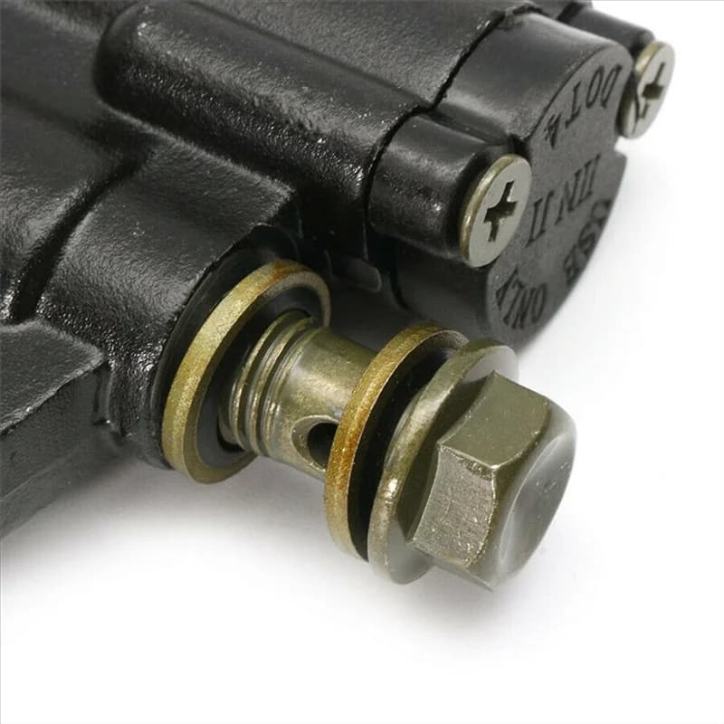 Leading-Edge-2PCS Pompa freno idraulico posteriore universale per moto per parti della bici da cross Yamaha Suzuki Kawasaki ATV