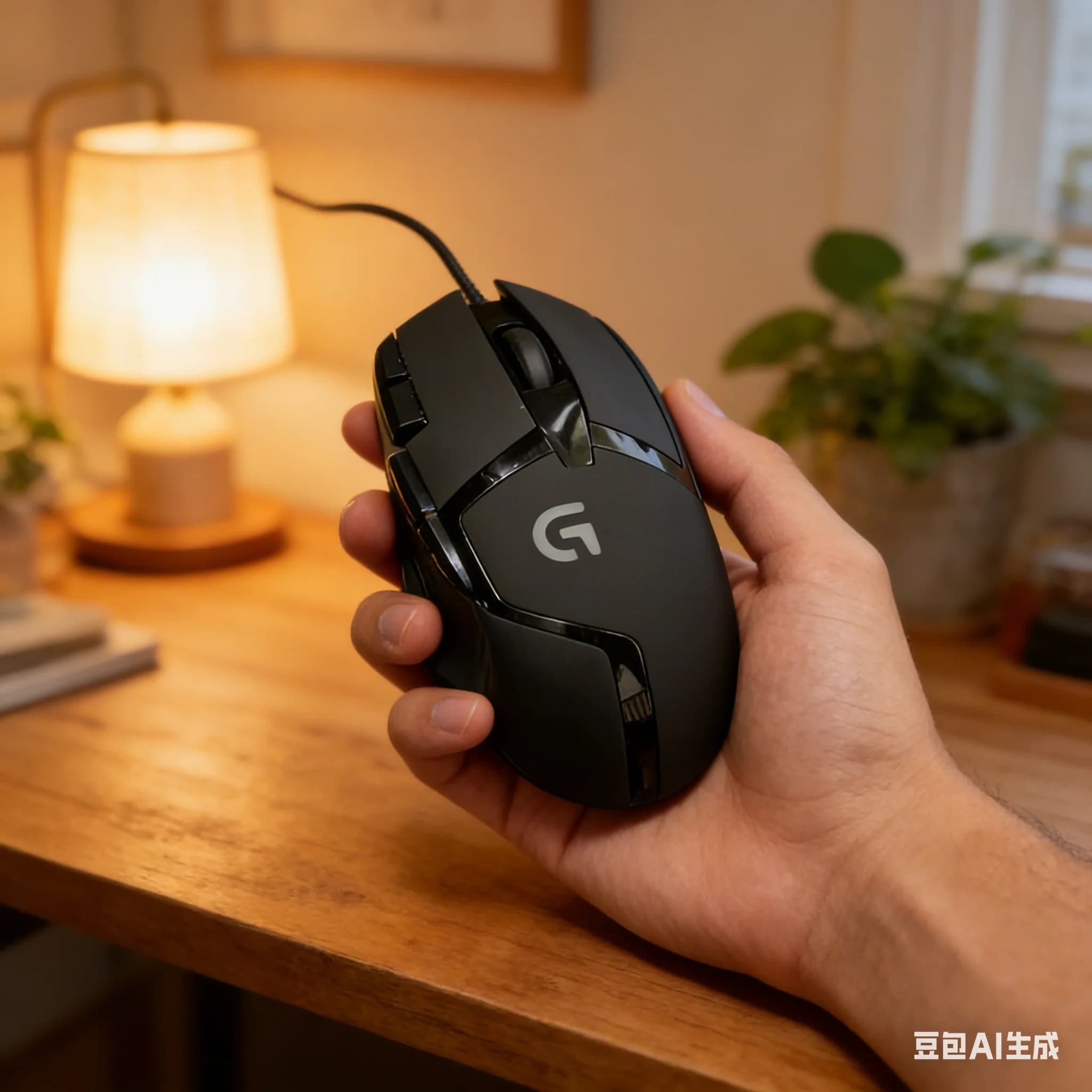 Logitech G402 Hyperion Fury, 4000 DPI, 8 Programmable Buttons, 1ms Response for FPS Players on PC and Laptop