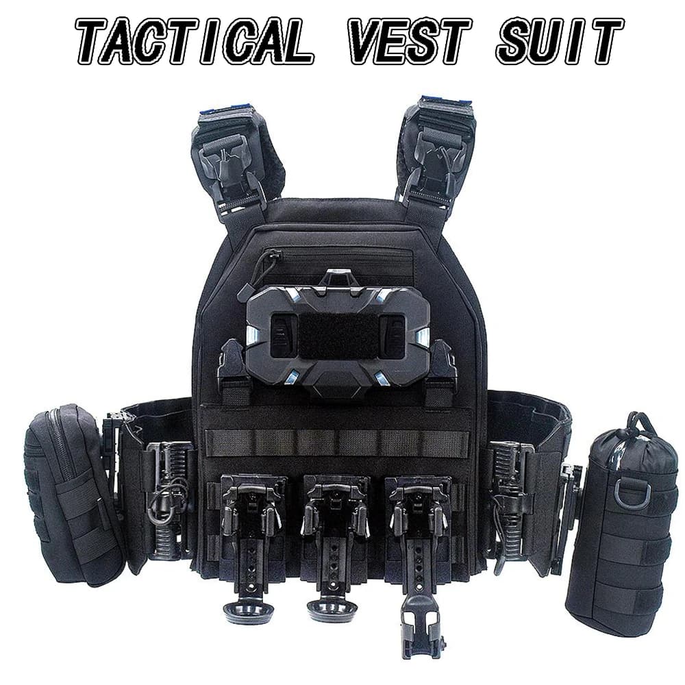 Gilet tattico Tuta Gilet multifunzionale leggero e traspirante Kit a sgancio rapido Scheda di navigazione Kit di pronto soccorso Scheda Eva termica