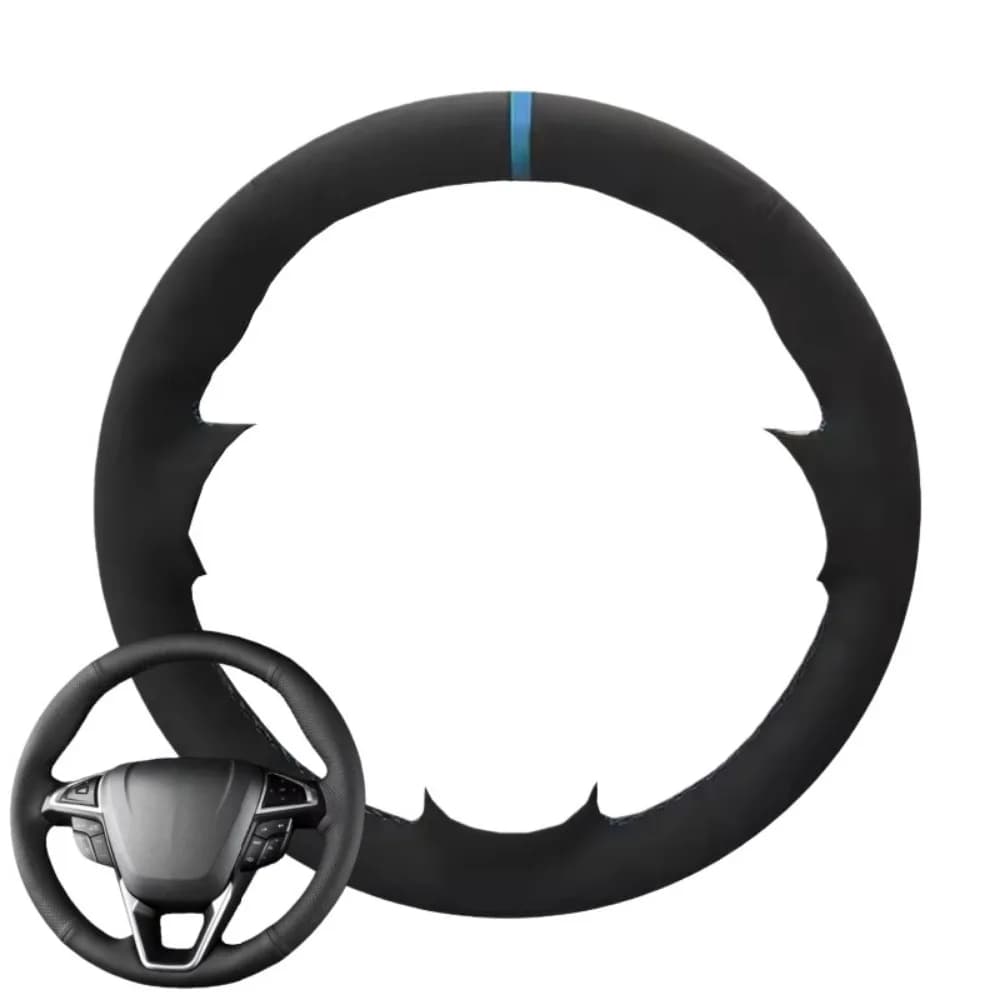 Black Soft and Breathable Blue Center Mark For Ford Mondeo Fusion 2013-2019 EDGE 2015-2019