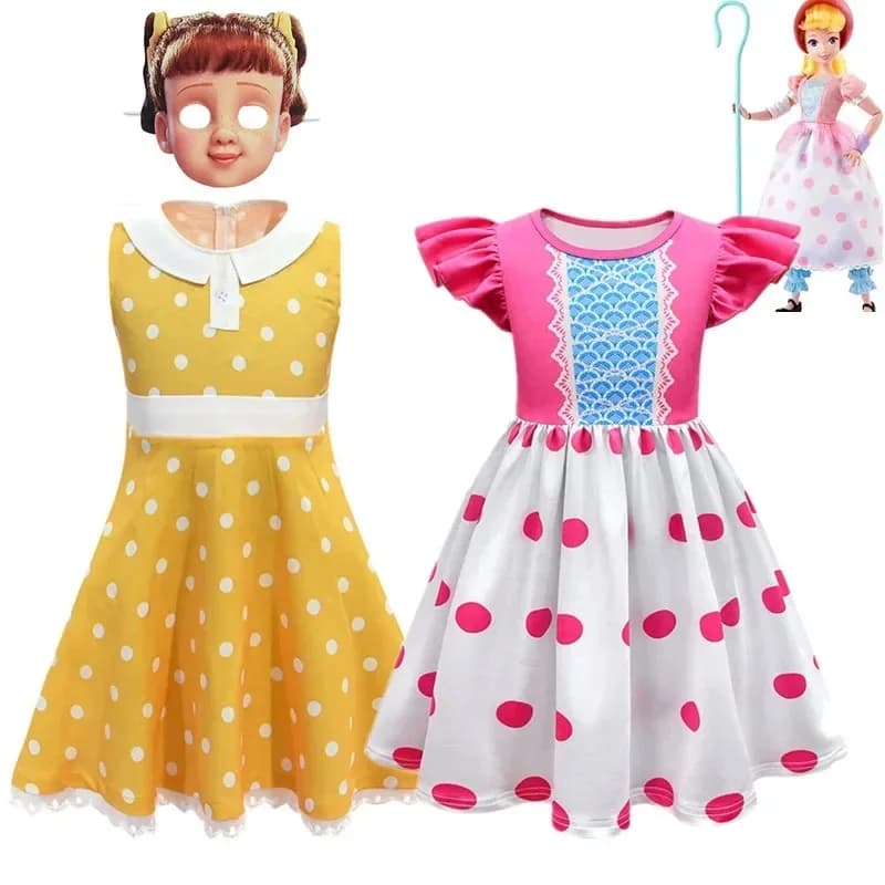 Bo Peep Costume Tutu Dresses Forky SheriffCow Cowgirl Tutu Dress Bo Peep Costume or Homewear