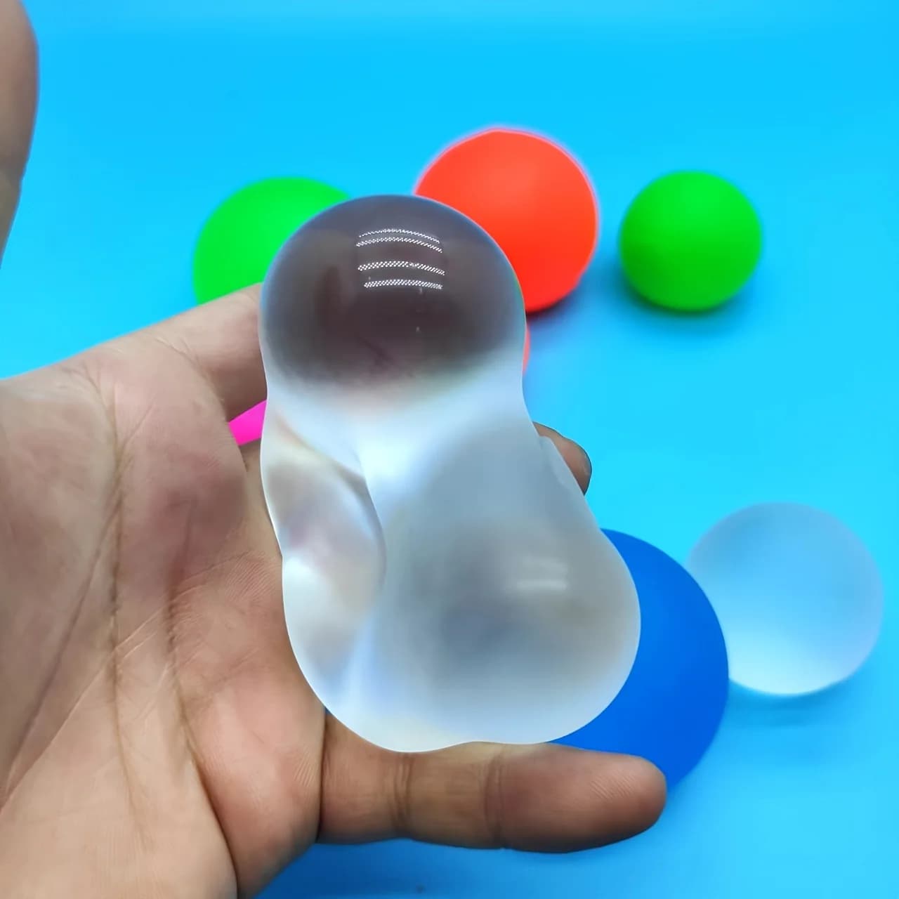 Bellissima Palla Rotonda Morbida, Giocattolo Antistress a Lenta Risposta, Giocattolo da Scrivania Morbido al Tatto, Collezione Regalo per Compleanno e Natale