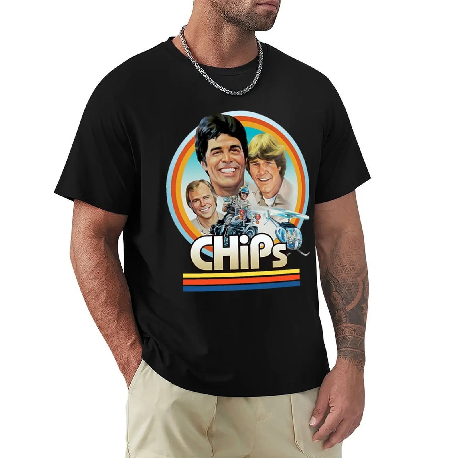 Retro Vintage Pop culture design T-Shirt Holiday All Match T-Shirt