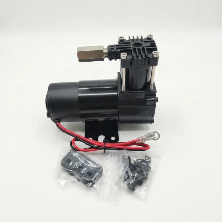 Off-Road Motorcycle Air Ride Suspension Viair Black X098 98C Air Compressor Mount Mini Pump for Blacked Bike