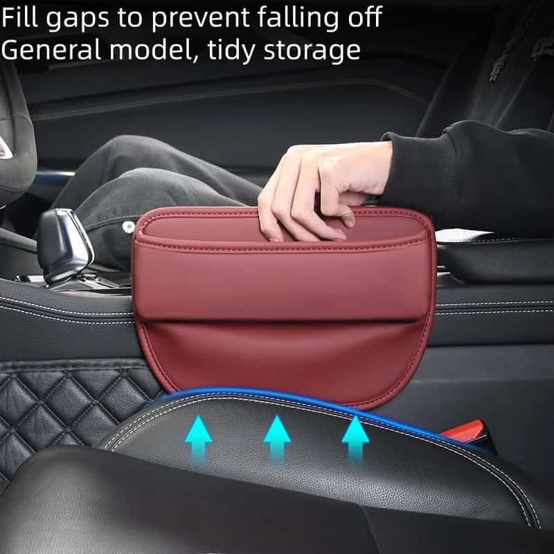 Clip Organizer for Car Seat Storage Box - Vacuum Space Filler for Vehicle Seats - Dashboard Organizer - Car Seat Accessories