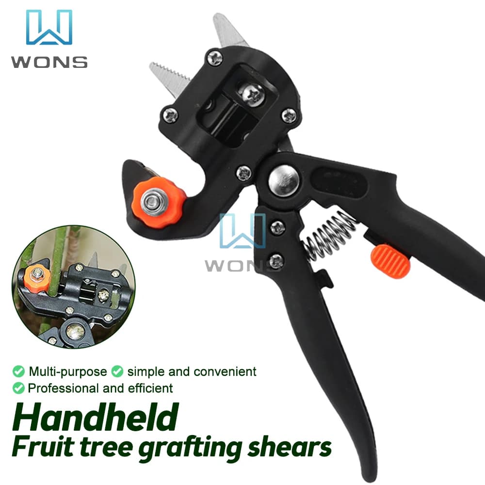 Multifunctional garden tools portable cutter shears for grafting tool for home use