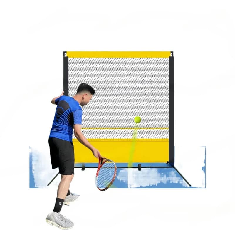 Rete di Rimbalzo per Allenamento Individuale, Trainer da Parete per Racchetta da Tennis
