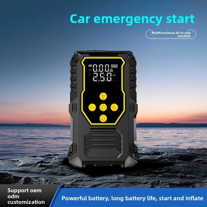 Portable strong start power bank charger, emergency power supply, ignition charging, air pump, car start