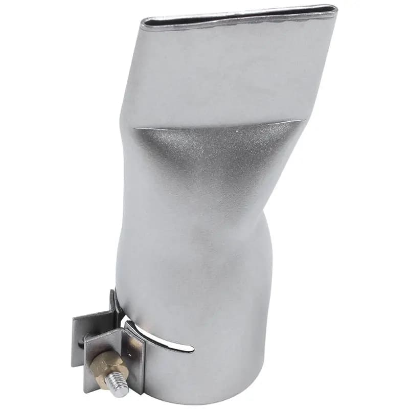 AS94-3Pcs Ugello Tubolare Piatto a Bocca Larga da 40 mm per Pistola Saldatrice Plastica/Aria Calda/Per Saldatore di Plastica