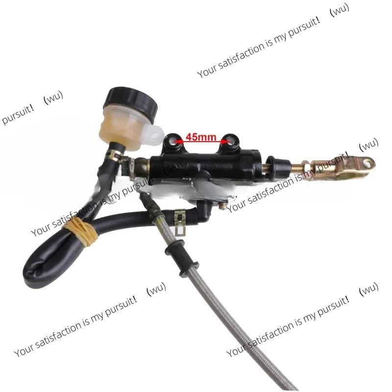 Kit Pompa Cilindro Principale e Pinza Freno a Disco Idraulico Posteriore per ATV, UTV, Buggy, Quad, Moto da Cross 150cc 200cc 250cc 300cc - Accessori