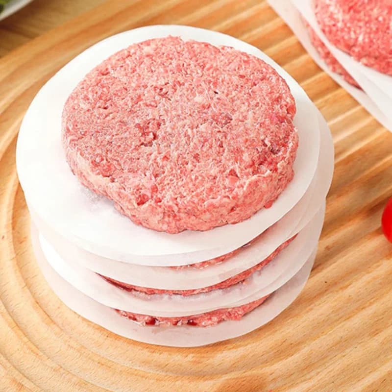 Hamburger Patty Paper, Wax Papers to Separate Frozen Pressed Patties for Burger Paper
