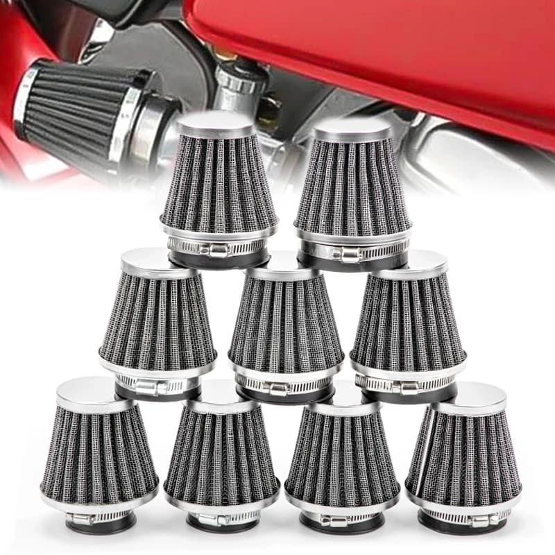 Filtro aria universale per auto, aspirazione per moto, carter ad alto flusso, copertura di sfiato, sfiato, accessori di ricambio per moto
