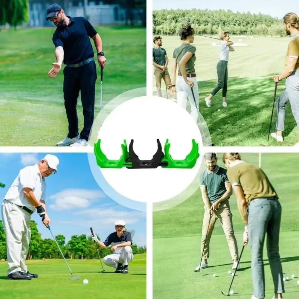 Set di 3 Porta Palline da Golf Componibili, Espositore 3X per Palline da Golf, Organizzatore in Plastica Resistente alle Cadute per Uomo