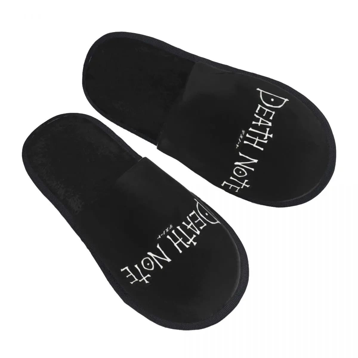 Pantofole da casa invernali Death Note Anime Merch Scivoli in pelliccia per la casa Pantofole da camera Scivoli morbidi antiscivolo