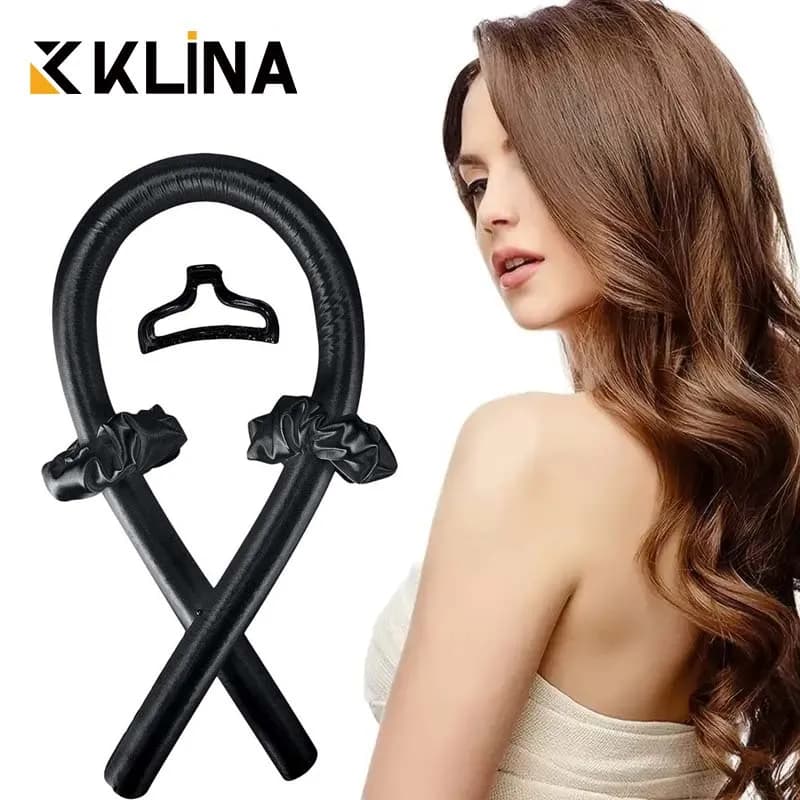 1Set Woman Heatless Curling Rod Heatless Hair curls Hair band Make hair soft and shiny Bigodino for hair Tools for hairdressers Accessories