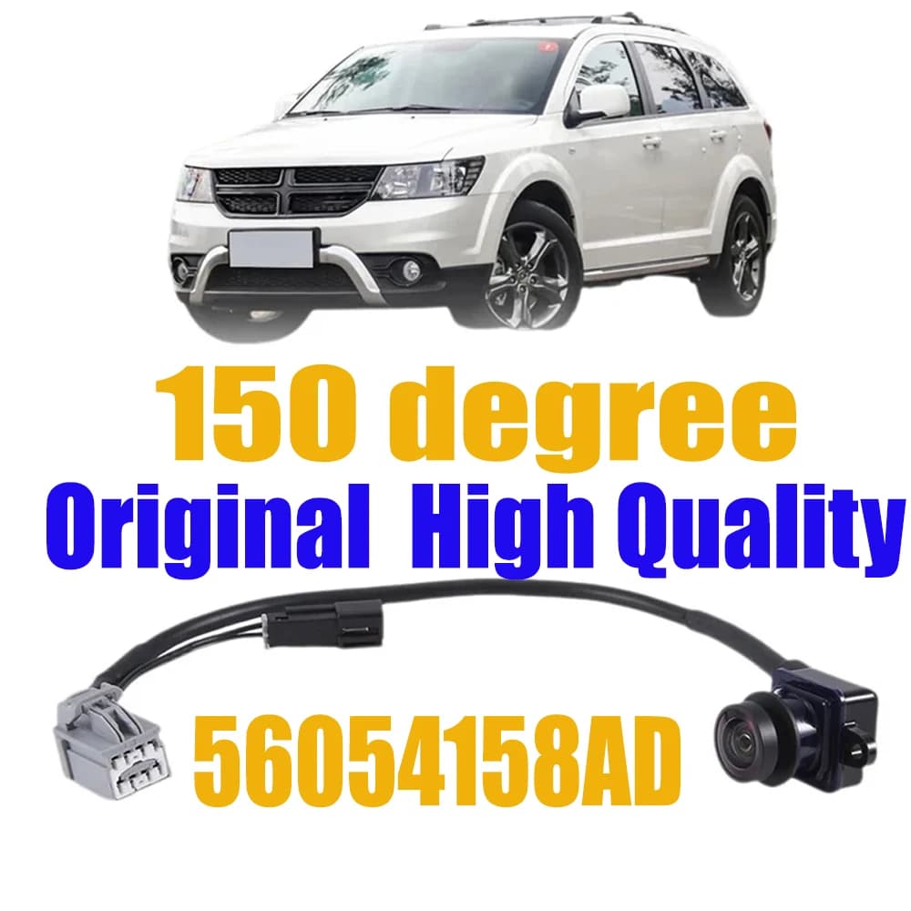 【OE # 56054158AB/AD/AE/AF】Camera di retromarcia per Dodge Journey 2011-2020 2.4L/3.6L V6 – Visione HD, Impermeabile, Plug & Play
