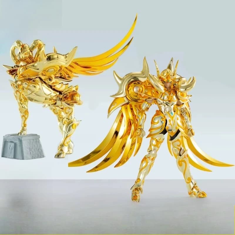 In Stock Star Origin TP Aries/Mr.Mu + Holy Clothes Hanger Golden Soul Fighter Myth EXM Model Action Figure Toys Collection Gift